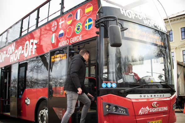 Autobús turístico de Copenhague + Paseo en barco