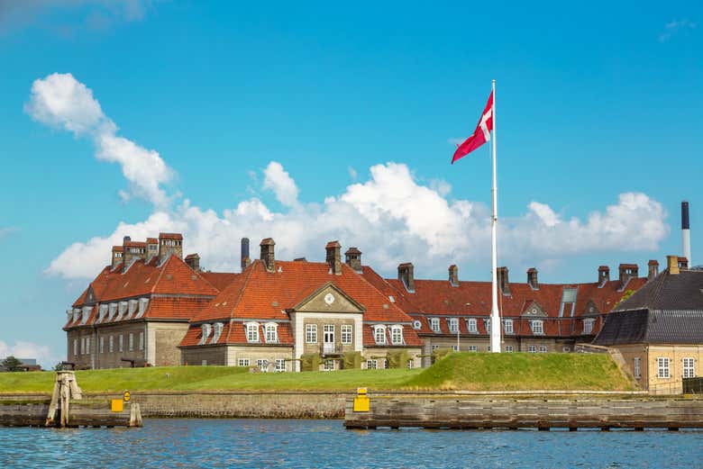 Paseando por el puerto de Copenhague