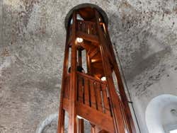 Escalera de la torre del Ayuntamiento