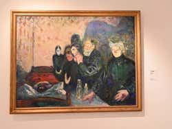 "Death Struggle" de Edvard Munch