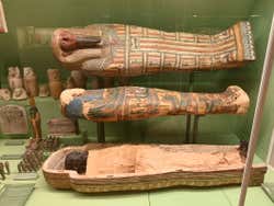 Momias egipcias en el Museo Nacional