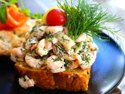 Smørrebrød danés