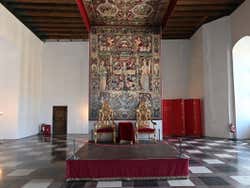 Trono del castillo de Hamlet